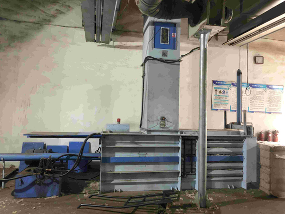 Horizontal Clothes Waste Baling Press Machine