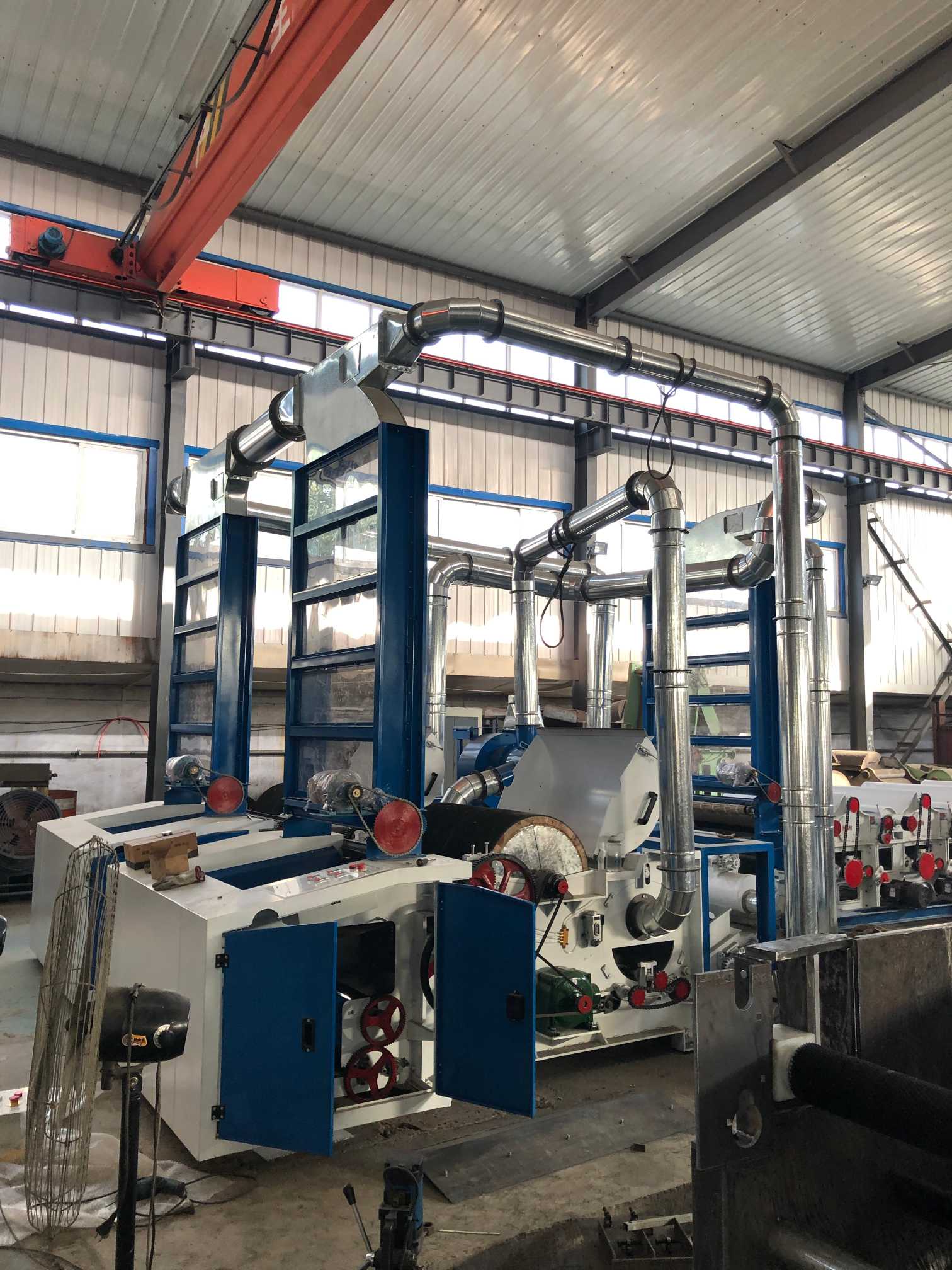 Fabric Waste Recycling Machine
