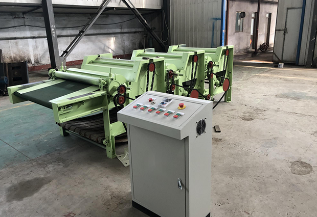 Fiber Cleaning Machine (4x10inch Rolls Fiber Blending Machine)