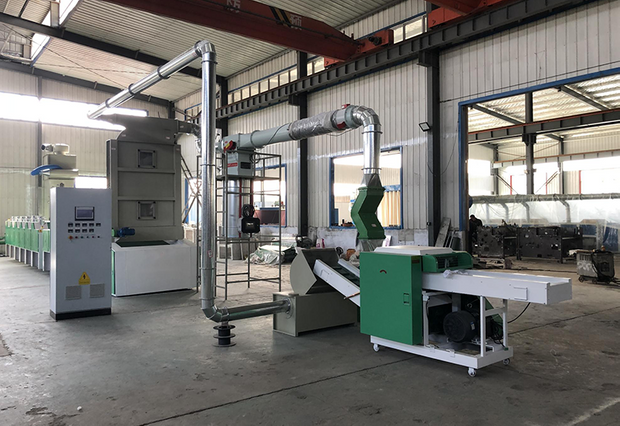 2+6 Rolls Textile Waste Recycling Machine