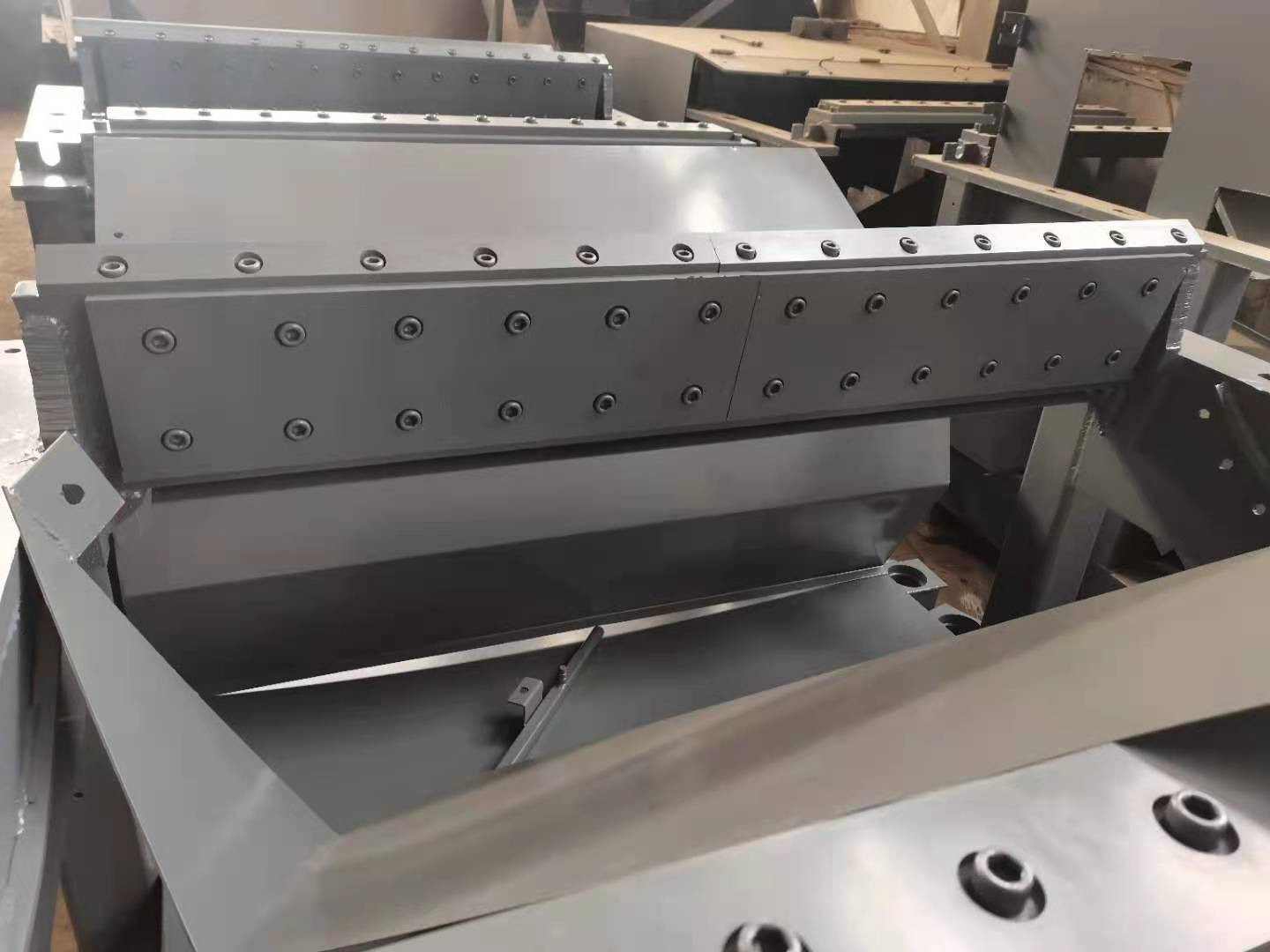 HSN2400B textile waste cutting machine - equipment detail
